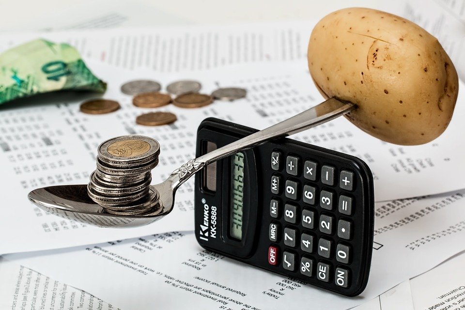 Calculator Budget Household Budget Coins Money