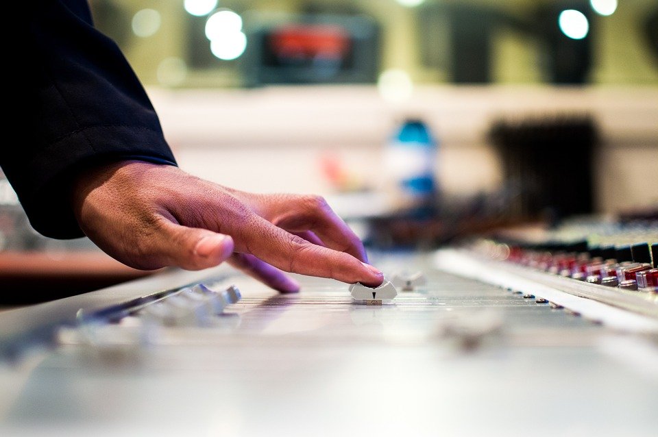 Disc Jockey Mixer Slide Control Mixing Desk Slider