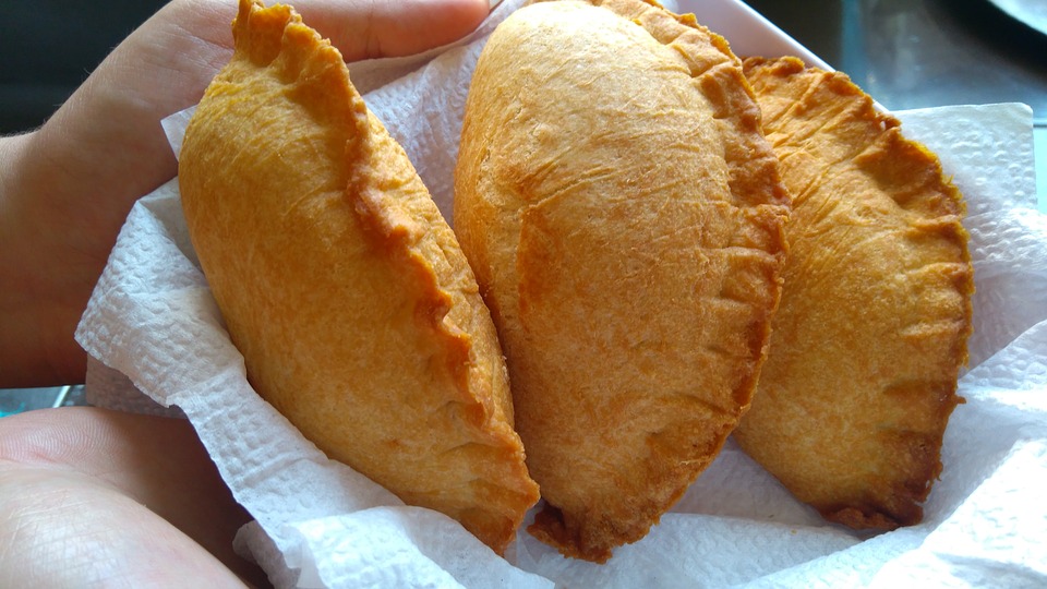 Food Meat Traditional Empanadas Colombian Food