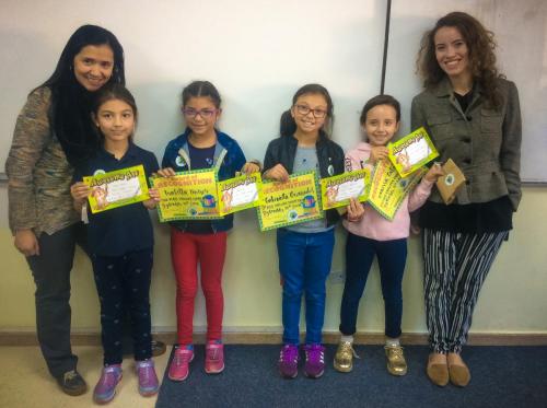 GNC art contest awards 3rd grade